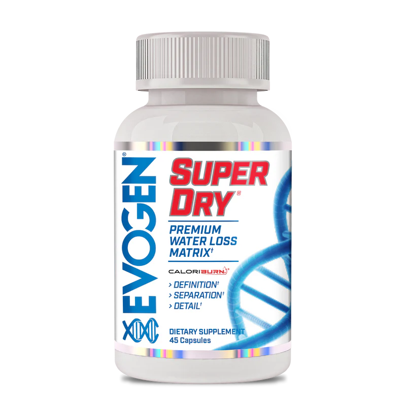 Evogen Super Dry Diuretic 1 Evogen Super Dry diuretic water management supplement